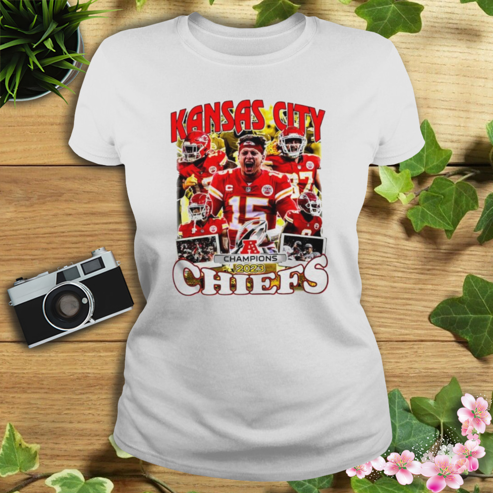 Kansas City Chiefs AFC Champions 2023 T-shirt - Store T-shirt