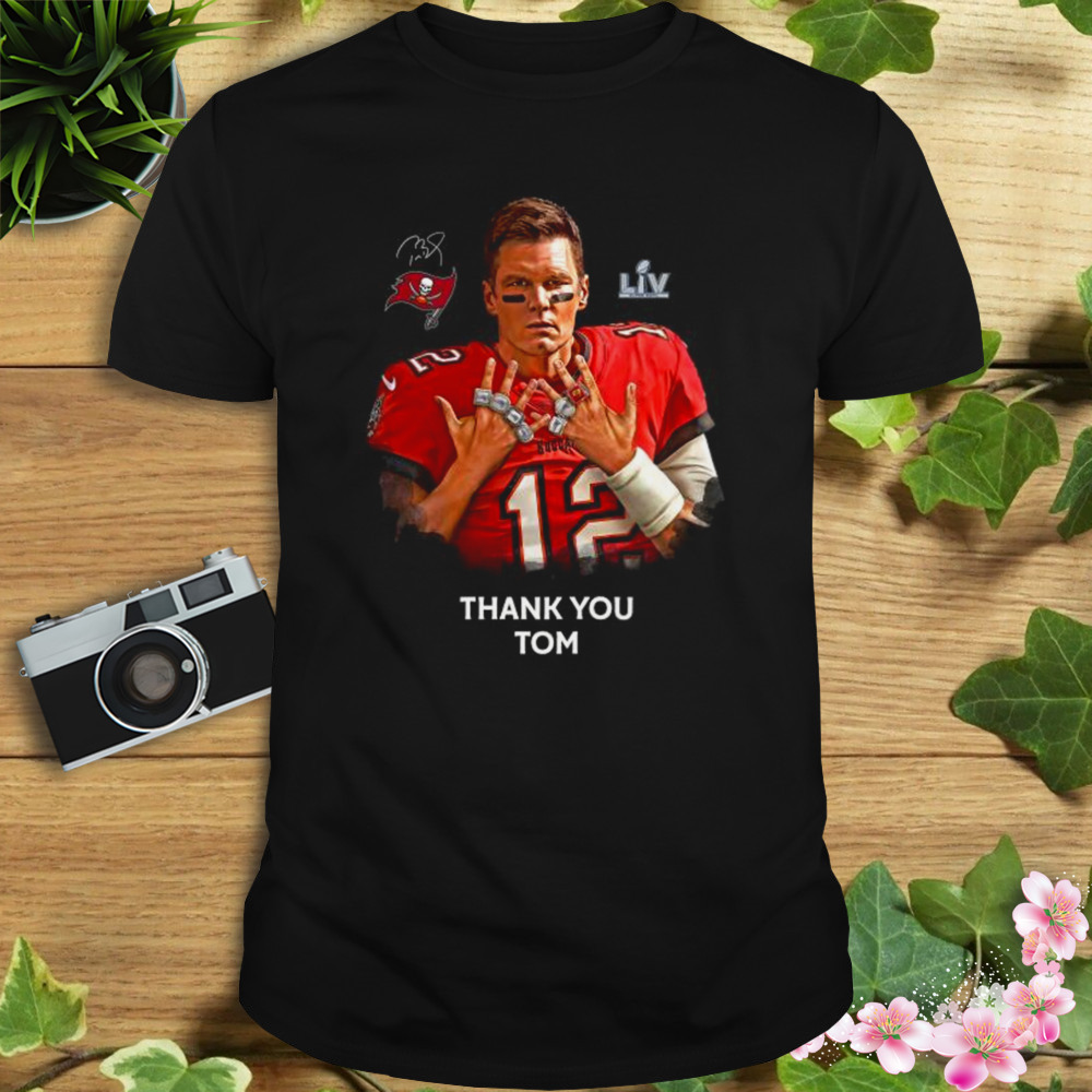 Thank You Tom, Tom Brady Tampa Bay Buccaneers 2023 shirt - Store T-shirt  Shopping Online