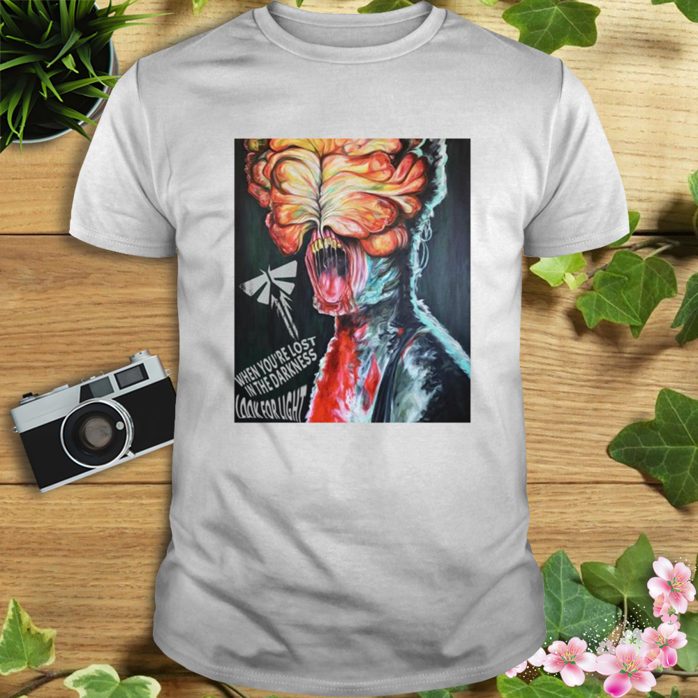 The Los Scary Zombie The Last Of Us shirt