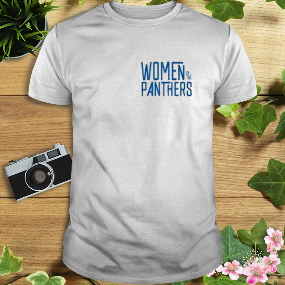 Women of the panthers T-shirt