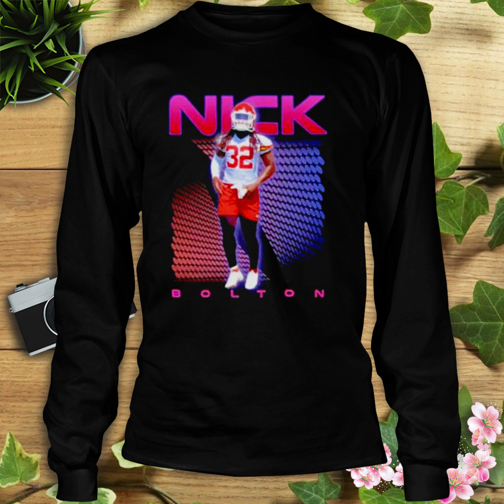 nick Bolton Kansas City Chiefs football player shirt - Store T-shirt  Shopping Online