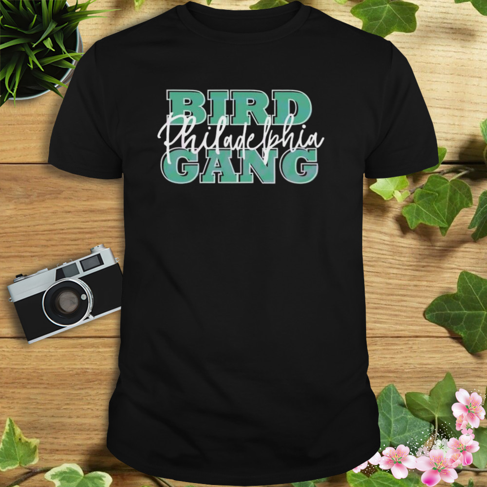 Philadelphia Eagles Bang Bang Bird Gang T Shirt Barstool Sports