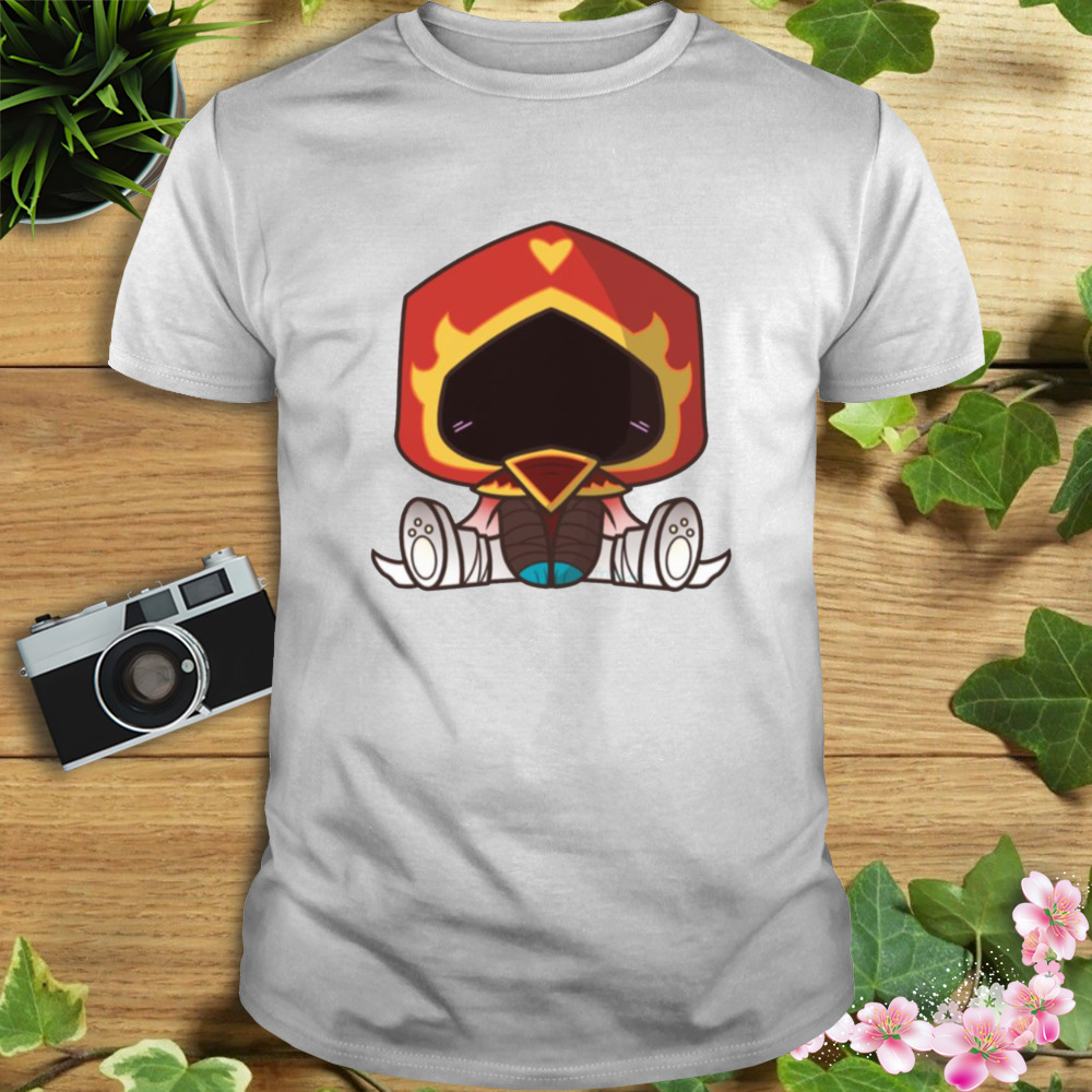 Black Face Skylander Smol Chibi Bean shirt