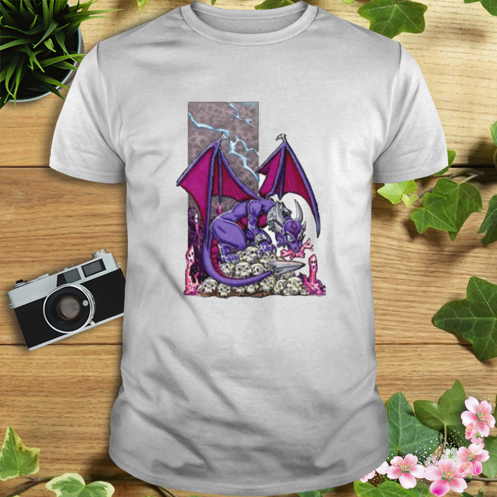 Burnt To Cynder Skylander shirt