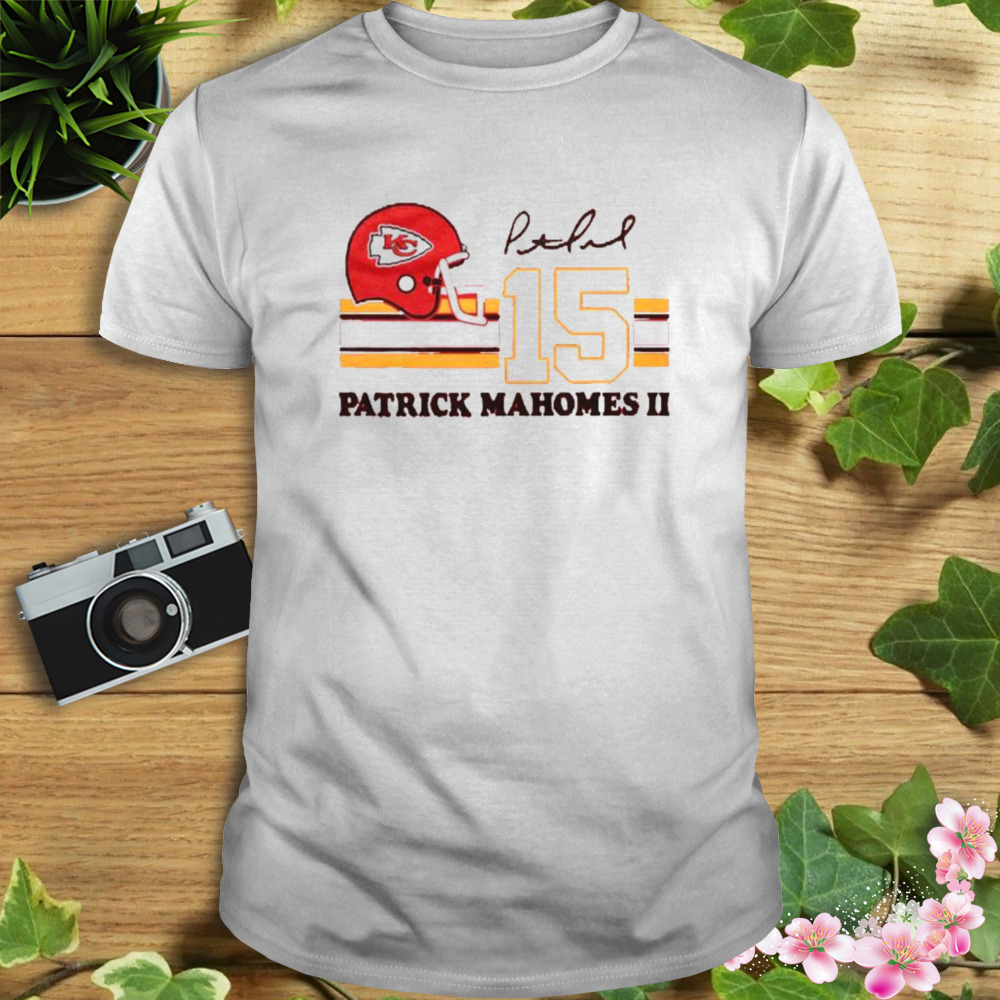 Chiefs Patrick Mahomes II #15 Signature Shirt