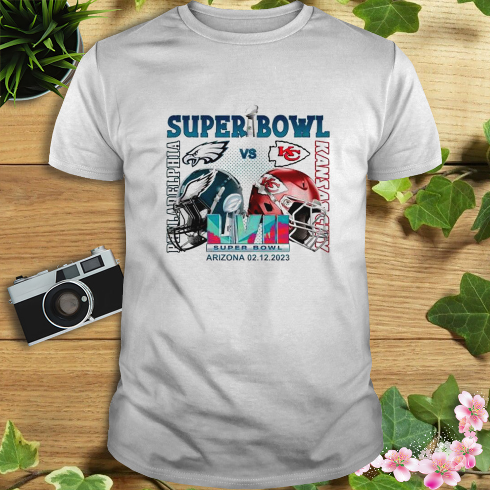 Philly Eagles vs Kansas City Chiefs Super Bowl Arizona 02 12 2023 shirt