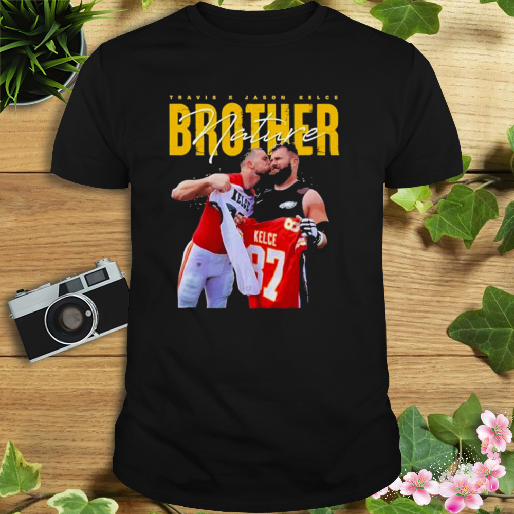 Travis X Jason Kelce Brother Nation 2023 shirt