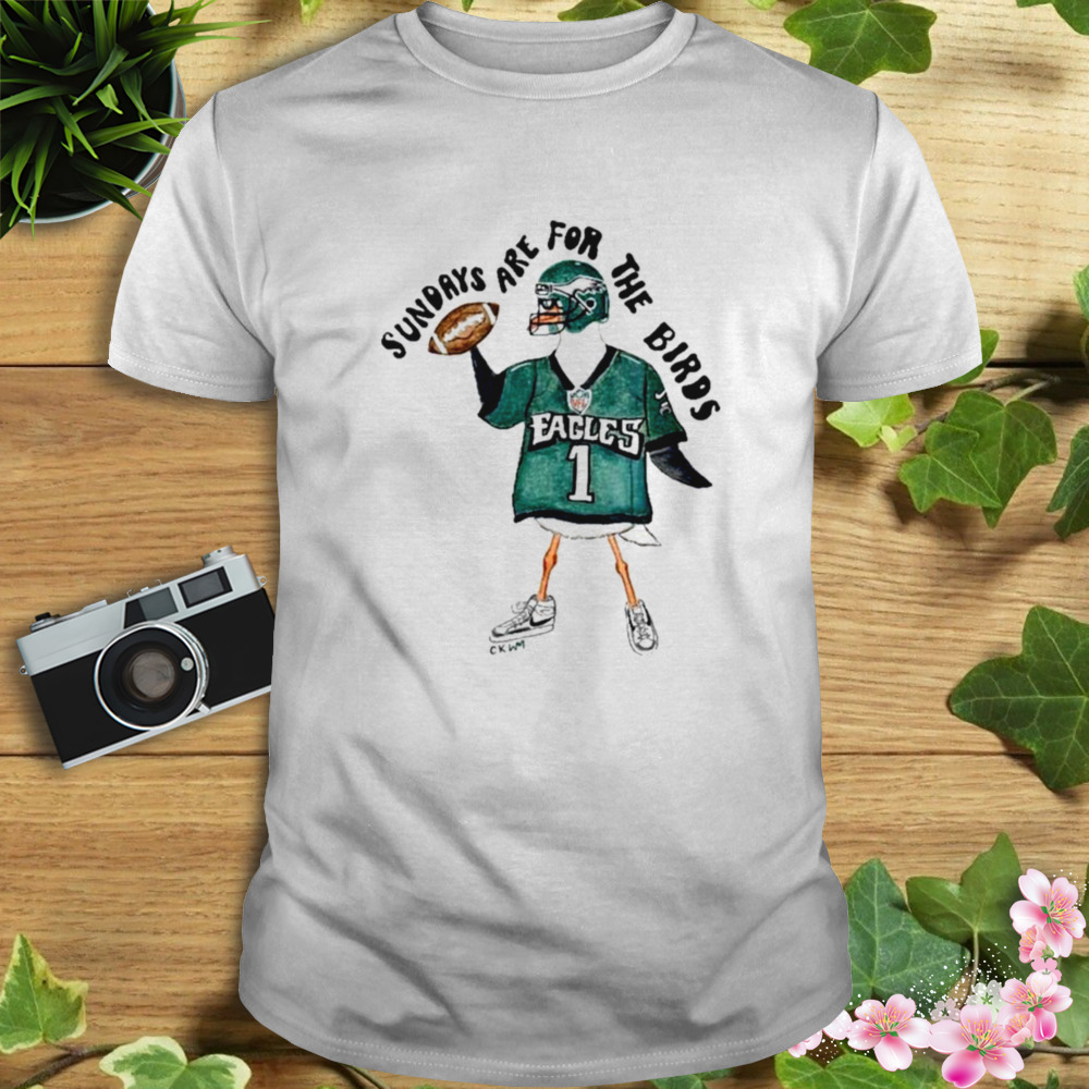 2023 Philadelphia Eagles Sundays Are For The Birds Vintage Football Shirt