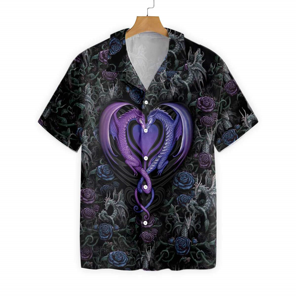 Gothic Dragon Lover Hawaiian Shirt