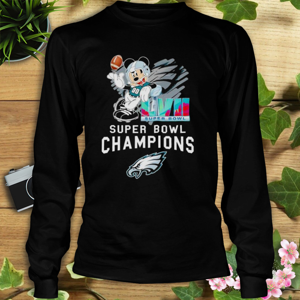 Philadelphia Eagles Mickey Mouse Super Bowl Shirt - High-Quality