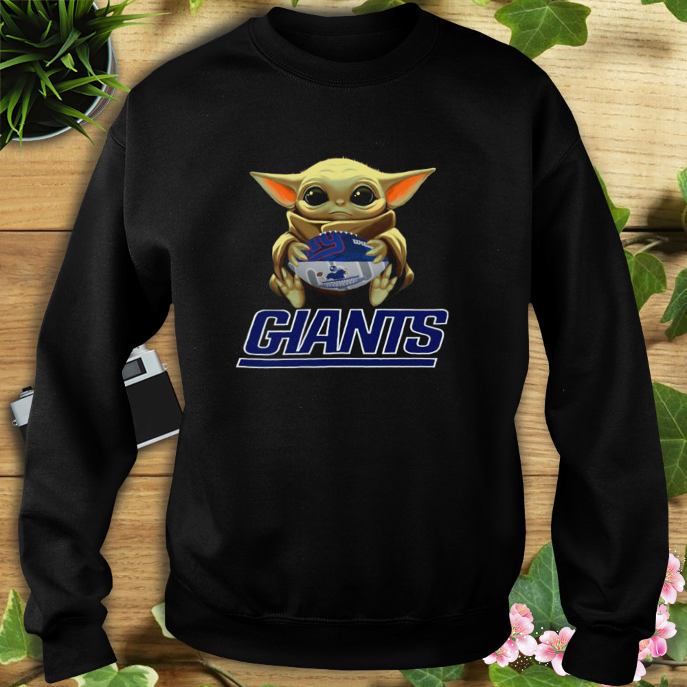 NFL Football New York Giants Baby Yoda Star Wars Sweatshirt