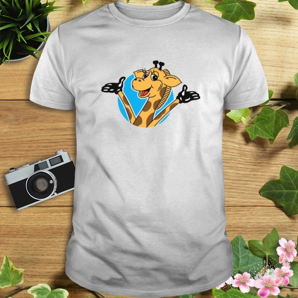 Cute Giraffe Design Healty Harold shirt