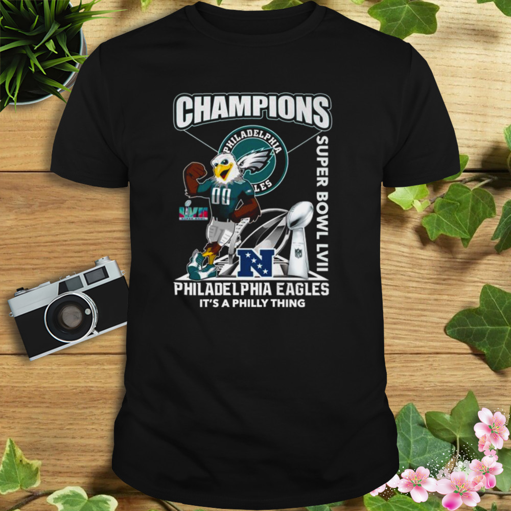 Philadelphia Eagles Swoop Mascot Super Bowl LVII 2023 Champions shirt