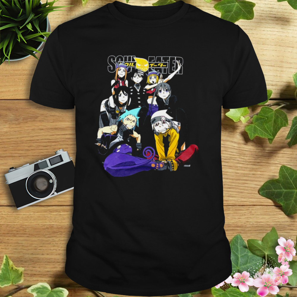 Vintage Adventure Manga Soul Eater Characters Cool Design shirt