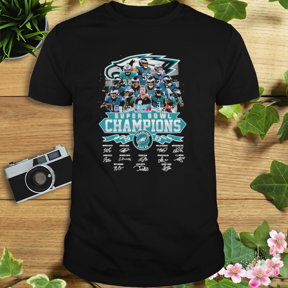 Philadelphia Eagles Is Champion Of Super Bowl LVII Congratulations Winner  2023 Unique T-Shirt - Binteez