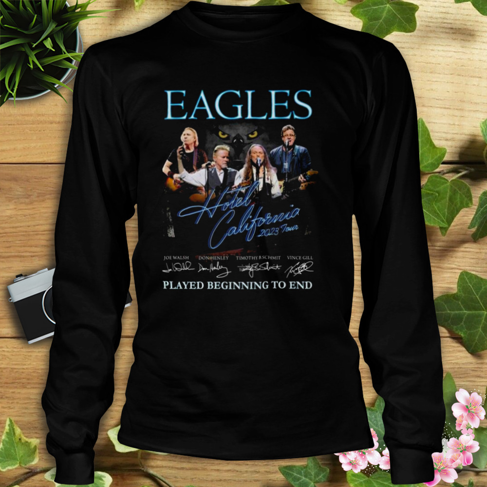 Eagles Band Tour 2023 Shirt, Eagles Band Shirt, Eagles The Long Goodbye  Shirt, Hotel California Shirt For Men, Women, Kids - Trendingnowe