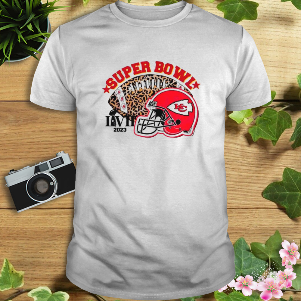 Kansas City Chiefs Leopard Print Gameday Super Bowl 2023 Football