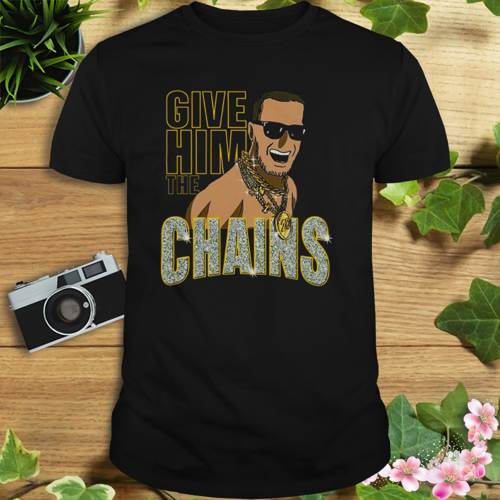 Kirk Cousins give him the chains shirt, hoodie, sweater and long sleeve