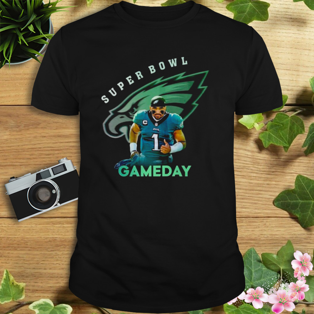 Philadelphia Eagles Super Bowl Gameday Jalen Hurts 2023 Shirt