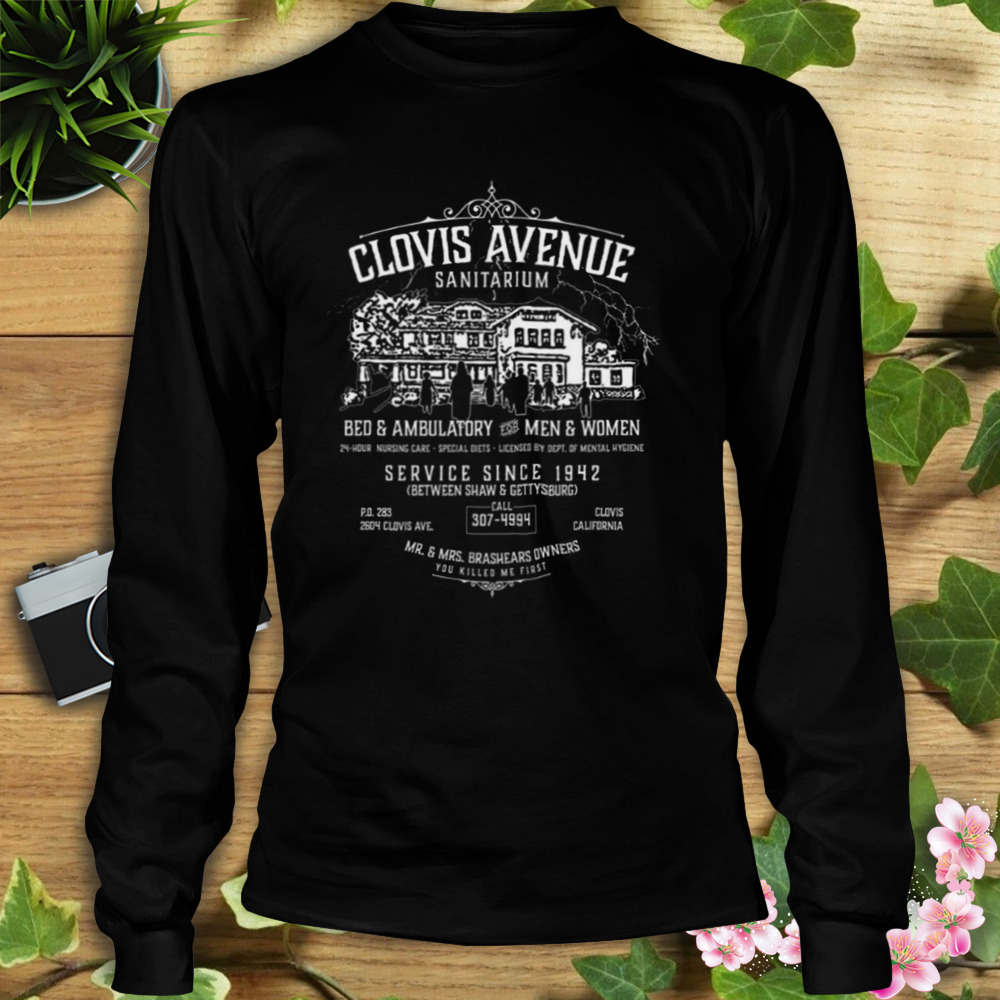 Clovis Avenue Sanitarium Ghost Adventures shirt 3 Longsleeve tshirt