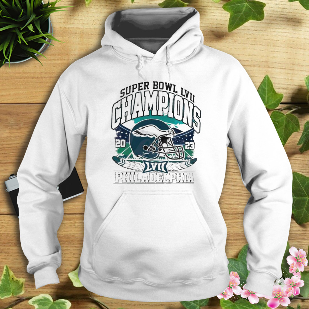 Philadelphia Eagles Are Super Bowl Champions 2023 Super Bowl LVII 57 Unisex  T-Shirt - REVER LAVIE