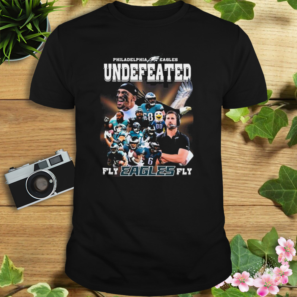 Philadelphia Eagles Undefeated Fly Eagles Fly Shirt
