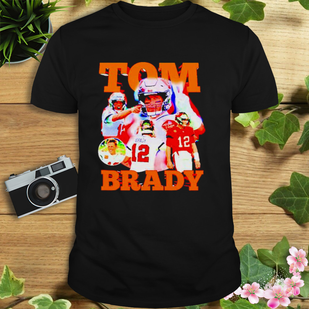 tom Brady picture collage shirt