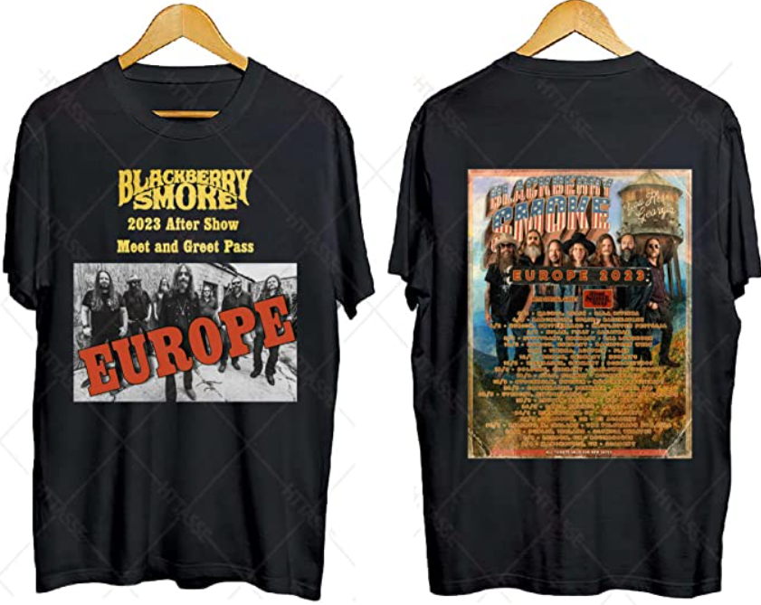 Blackberry Smoke Tour 2023 T-shirt