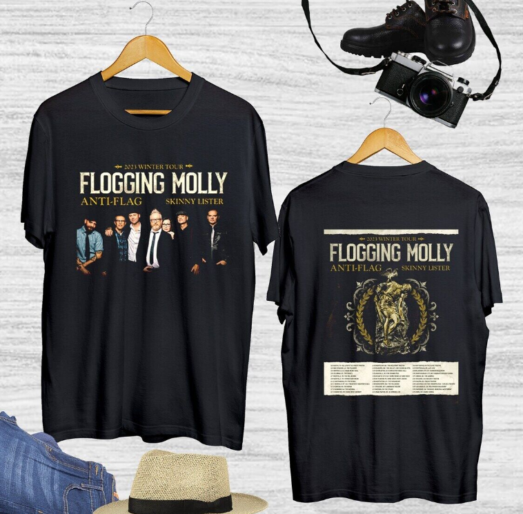 Flogging Molly Tour 2023 Band shirt