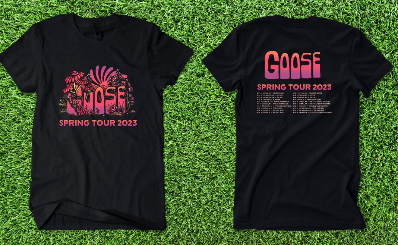 Goose Spring Tour 2023 Music Shirt
