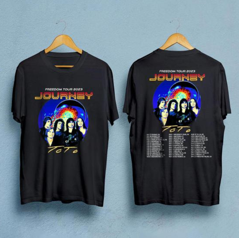 Journey 2023 Freedom 2023 Journey Tour T Shirt