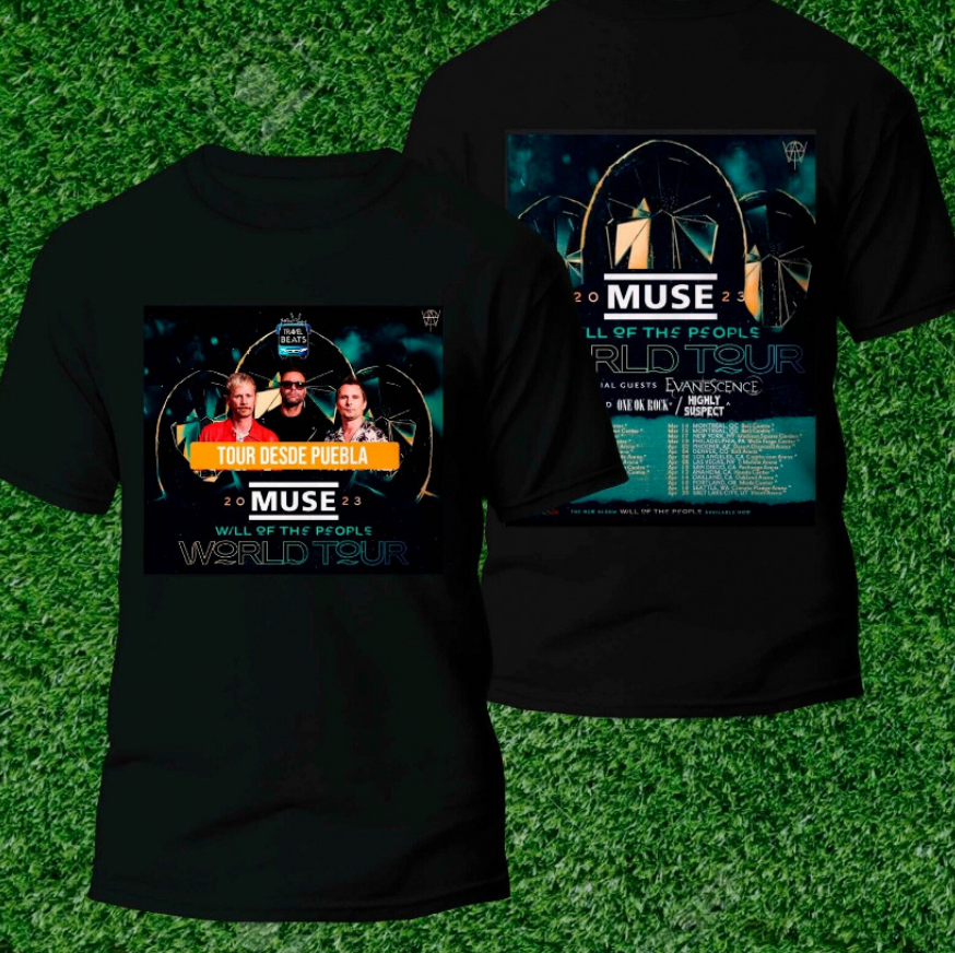 Muse and Evanescence Teaming Up For North American Tour 2023 Shirt