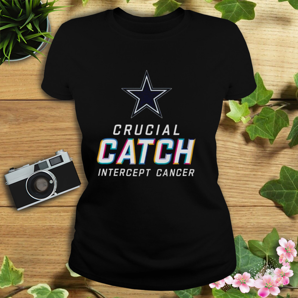 2023 Dallas Cowboys Crucial Catch Intercept Cancer Shirt, hoodie, sweater  and long sleeve