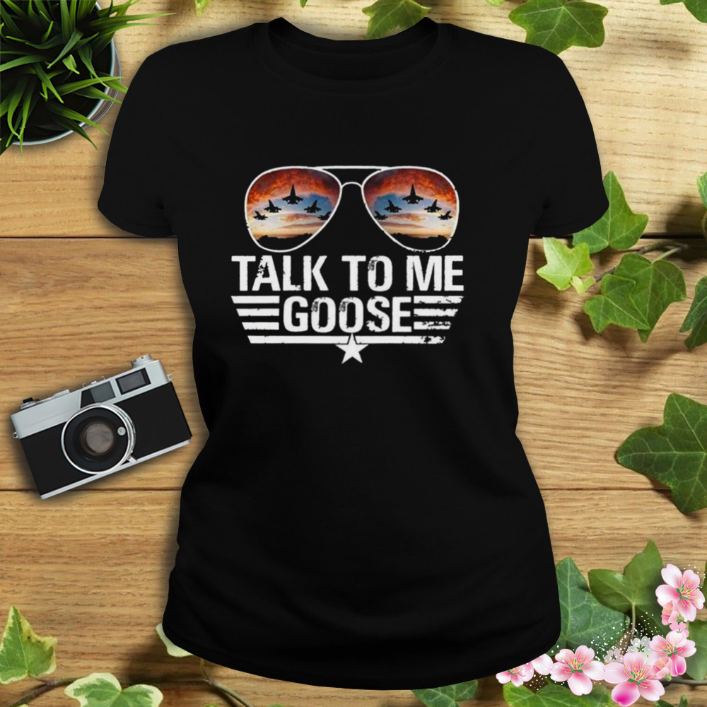 2023 Talk To Me Goose Maverick 80s T-shirt - Shibtee Clothing