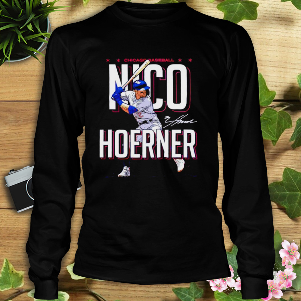 Nico Hoerner player Chicago Baseball signature shirt