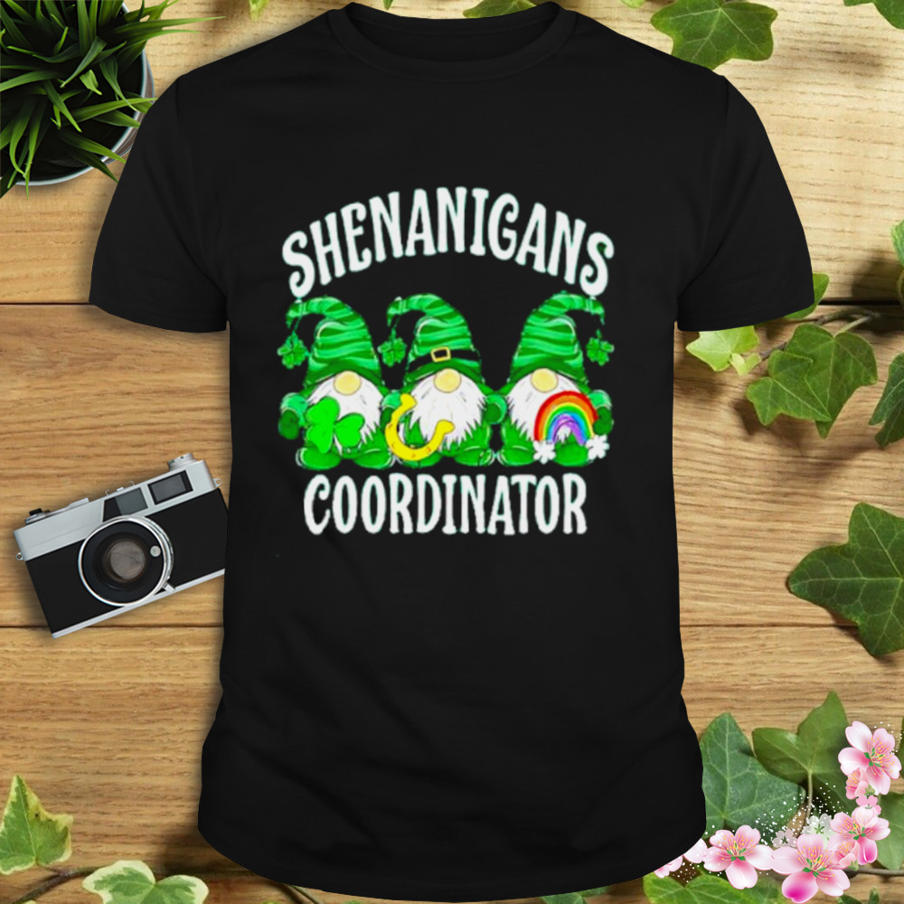 St Patricks Day Shenanigans Coordinator Gnome Shirt