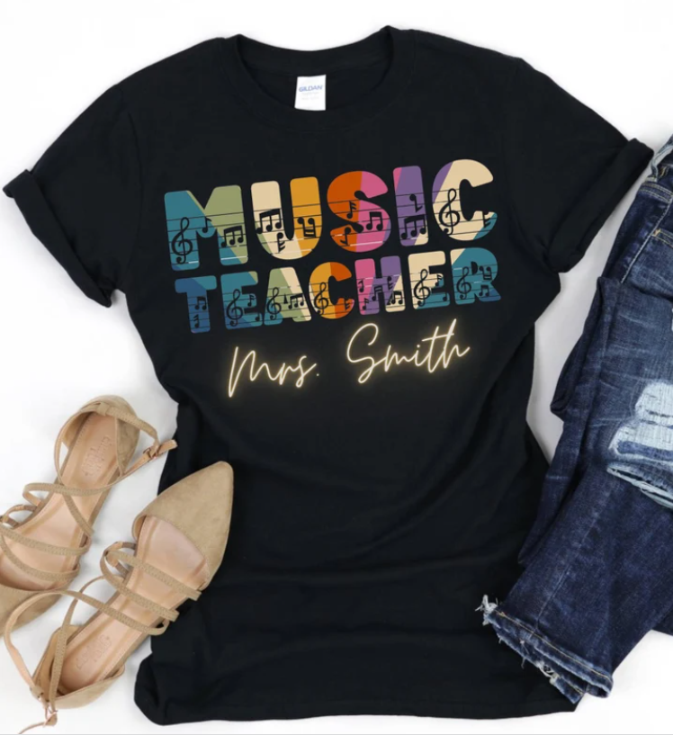 Music Teacher mrs smith shirt