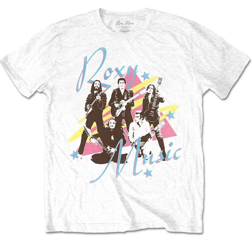 Roxy Music Unisex Guitars T-Shirt