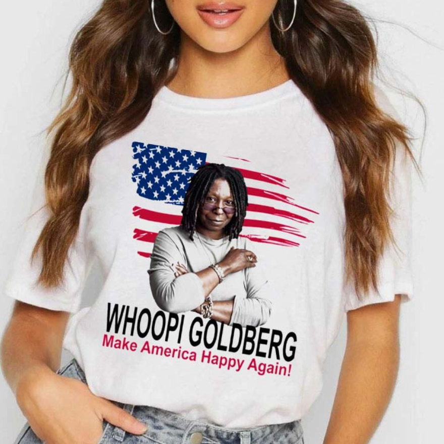 Whoopi Goldberg Make America Happy Again Unisex T-Shirt