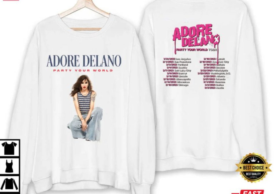 Adore Delano World Tour 2023 Gift For Fan T-Shirt
