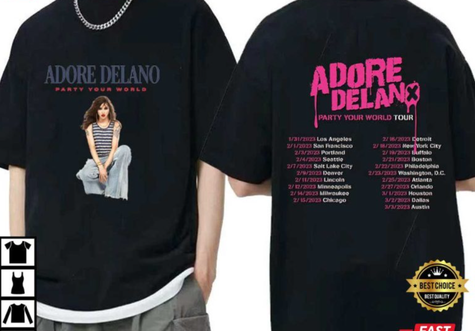 Adore Delano World Tour 2023 Gift For Fan T-Shirt