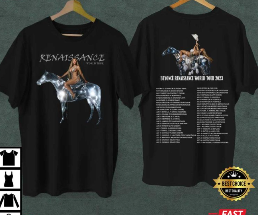 Beyonce Renaissance World Tour 2023 Gift For Fans T-Shirt