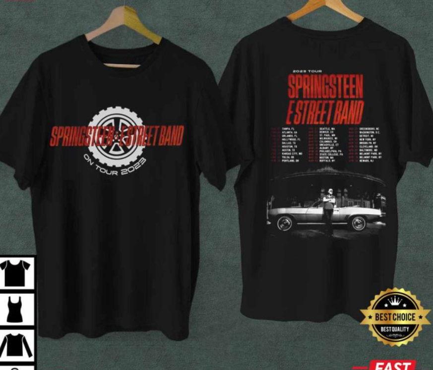 E Street Band 2023 Tour Merch T-Shirt