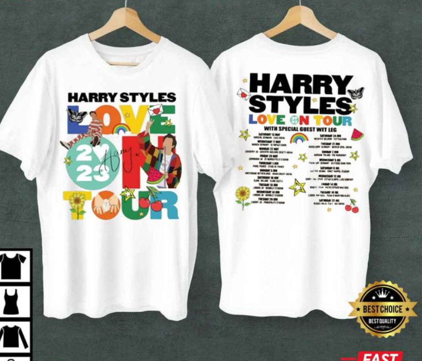 Love On Tour 2023 Harry Styles Music Tour T-Shirt