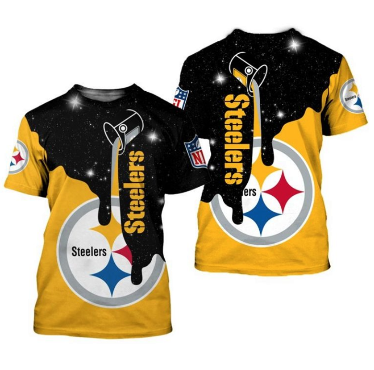 NFL Pittsburgh Steelers Fans All Over Print 3D T-Shirt
