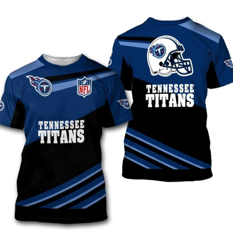 NFL Team Tennessee Titans 3D T-Shirt