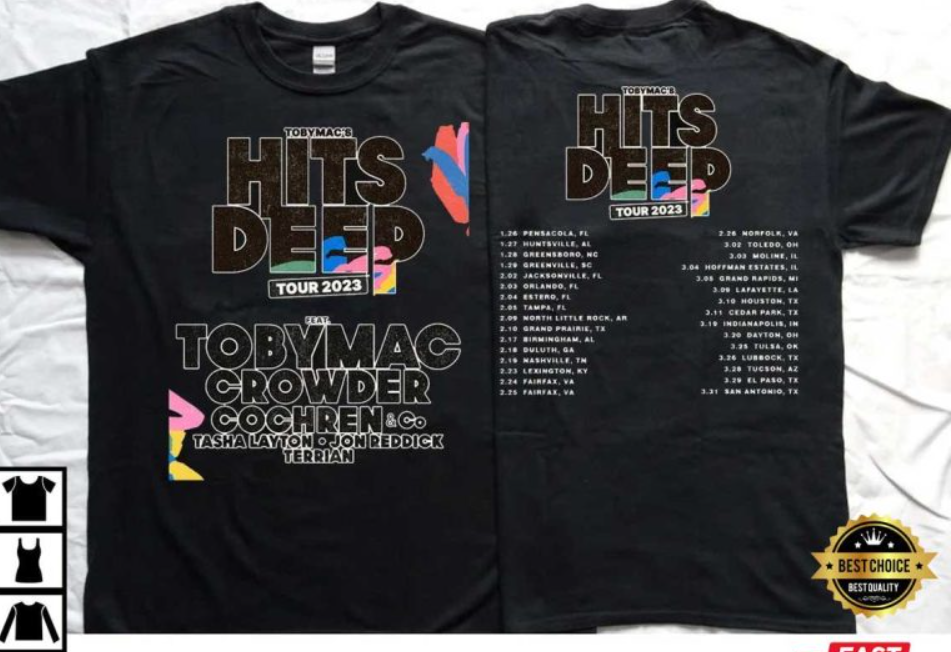 TobyMac Hits Deep Tour Gift For Fan T-Shirt