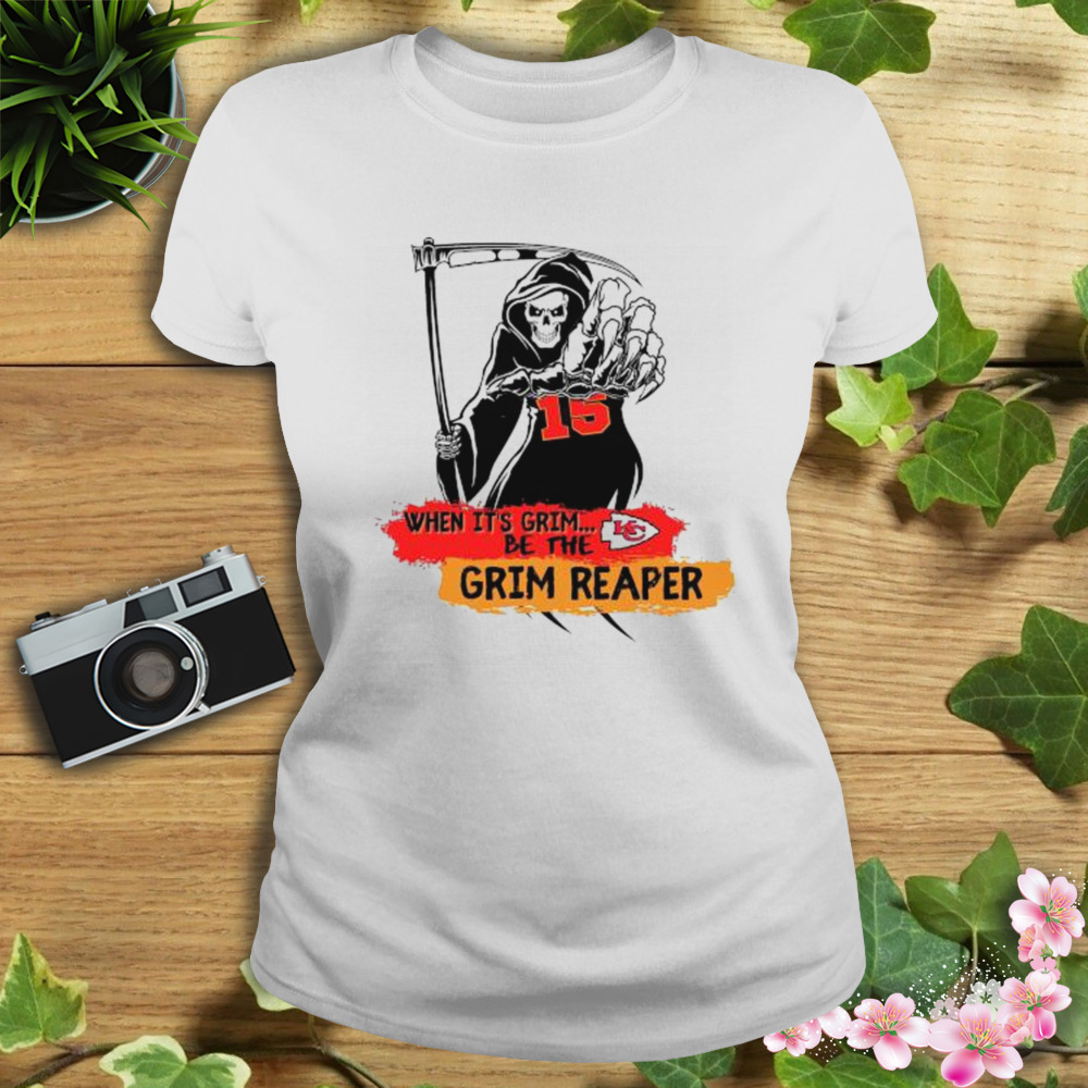 Kansas City Chiefs Patrick Mahomes Be the Grim Reaper T-shirt