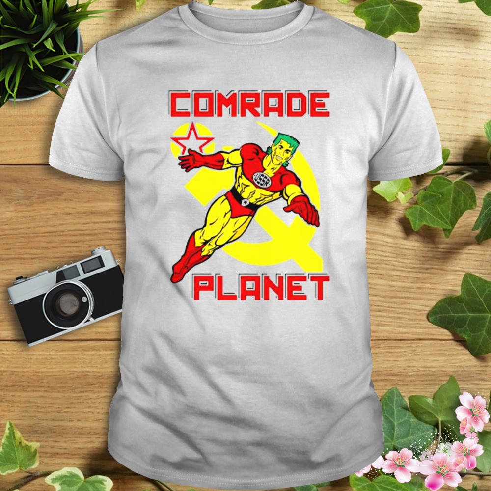Comrade planet T-shirt