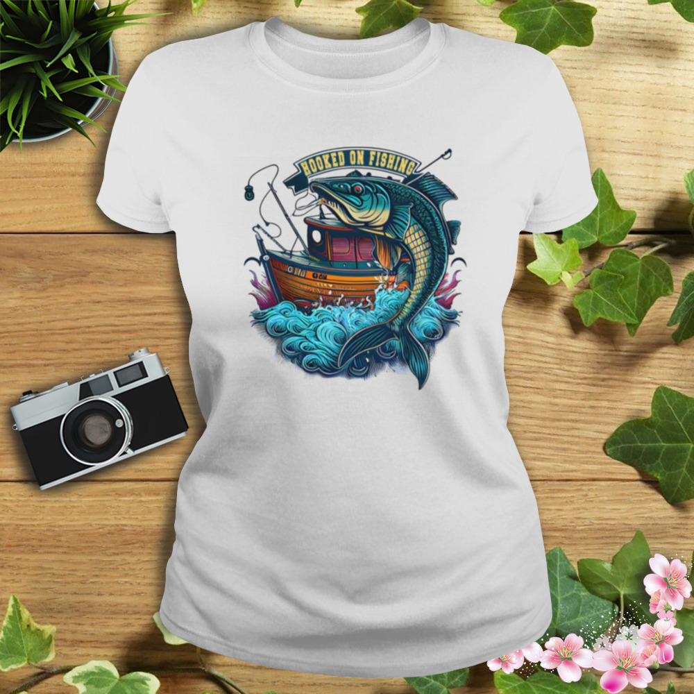 Fav Hobby Hooked On Fishing shirt 2 Women's shirt